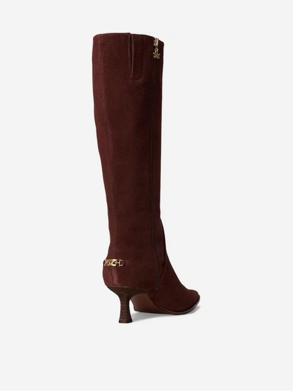 NEW Circus NY by Sam Edelman Yulia Tall Kitten Heel Suede Boots 9 Wide Calf - Picture 11 of 16
